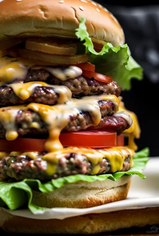 closeup hamburger 1